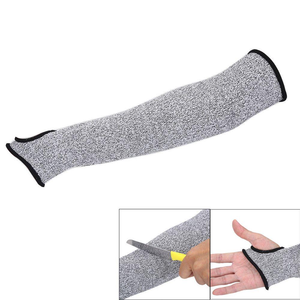 Buy Grey Safety Cut Heat Resistant Sleeves Arm Guard Protection Armband