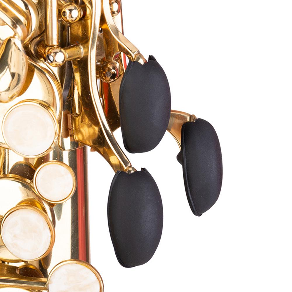 Cheap Saxophone Thumb Rest Cushion Palm Key Risers Pads Set Silicone