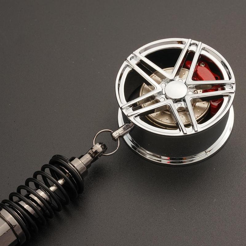 Buy Car Styling Rearview Mirror Pendants Ornaments Aluminum Alloy Wheel