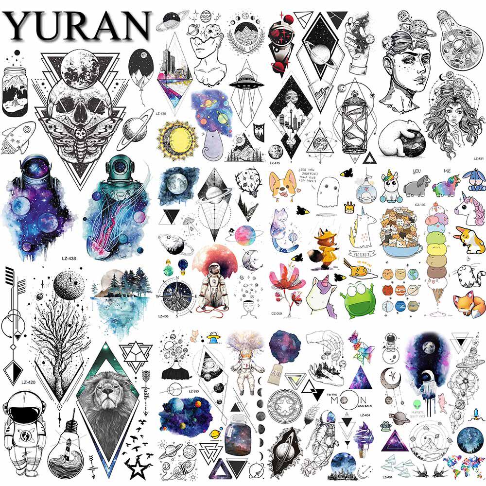Buy 1Pc Cartoon Tattoo For Kids Galaxy Astronaut Temporary Child Cats Geometric Tattoo Stickers Fake Arm At Affordable Prices — Free Shipping, Real Reviews With Photos — Joom 1000_x_1000_jpg