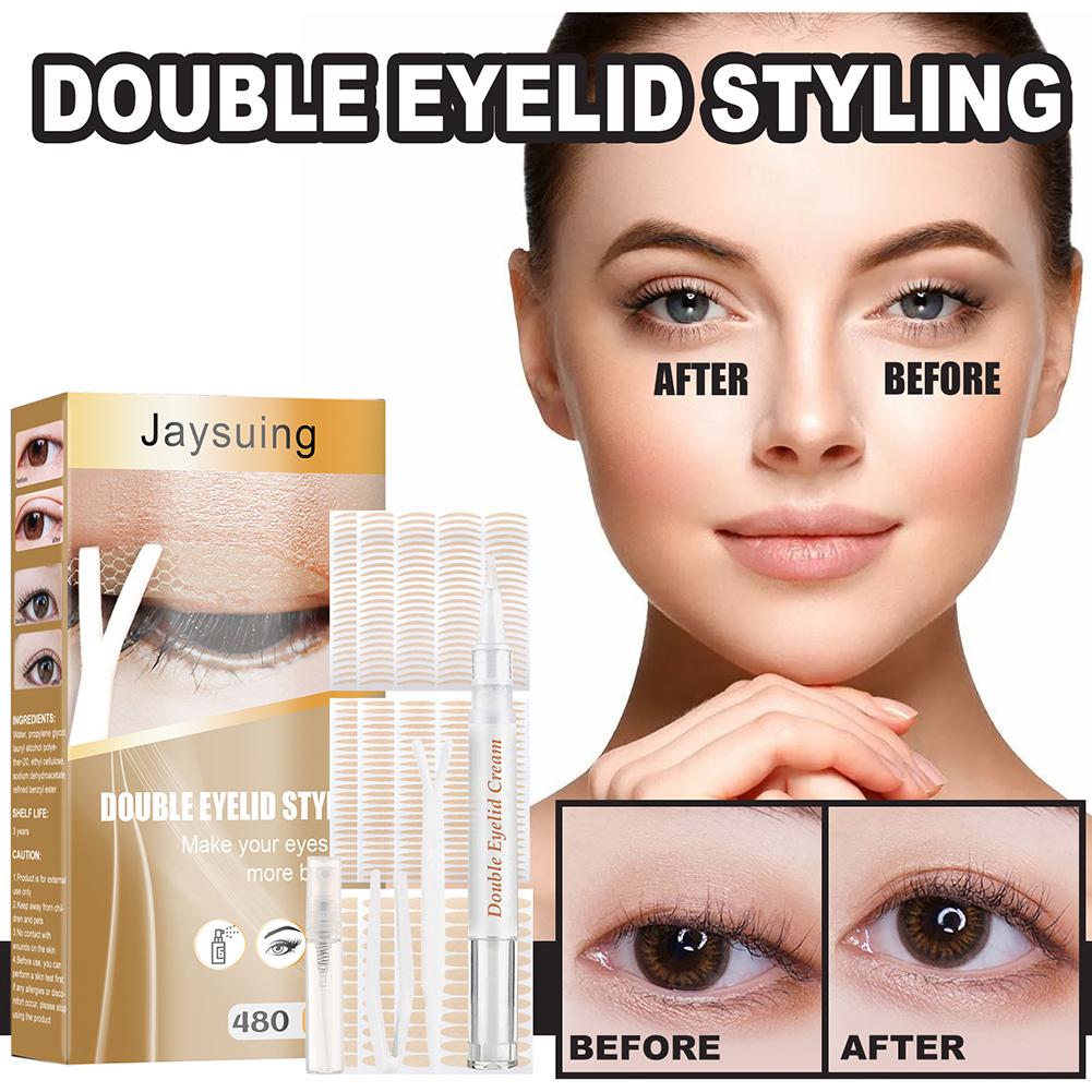 Cheap Eye Makeup Double Eyelid Sticker Set Beauty Tool Lasting Natural