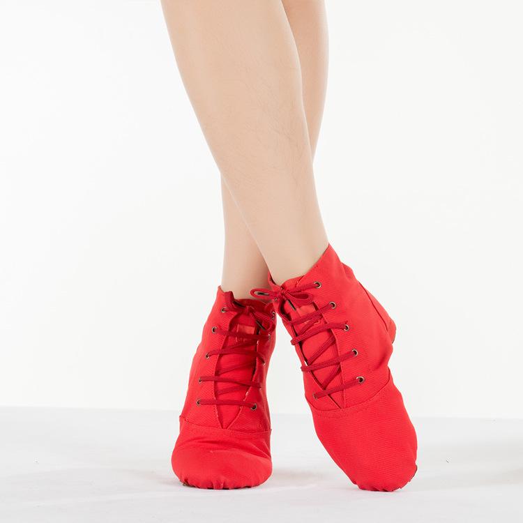Buy Classic Fashion Comfort Breathable Flat Canvas Jazz Dance Shoes at
