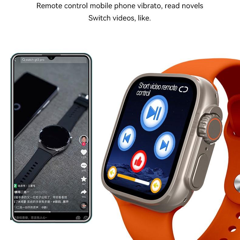 Buy 2022 New Watch 8 Ultra Smart Watch X8 Ultra Men Women NFC Barometer Altimeter Compass