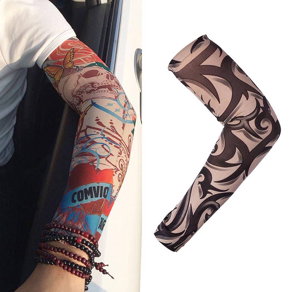 Buy Men Temporary Fingerless Fake Slip On Kit Tattoo Arm Sleeves Stretchy Uv Protection Elastic Sport At Affordable Prices — Free Shipping, Real Reviews With Photos — Joom 1000_x_1000_jpg