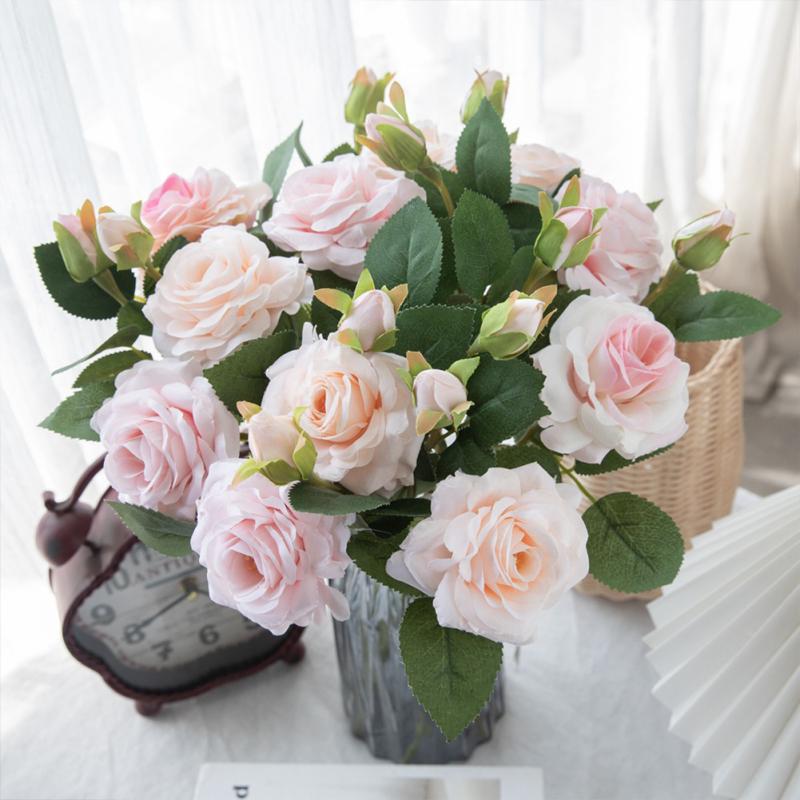 Koupit Artificial Rose Flowers Anti Fading Uvresistant Simulation