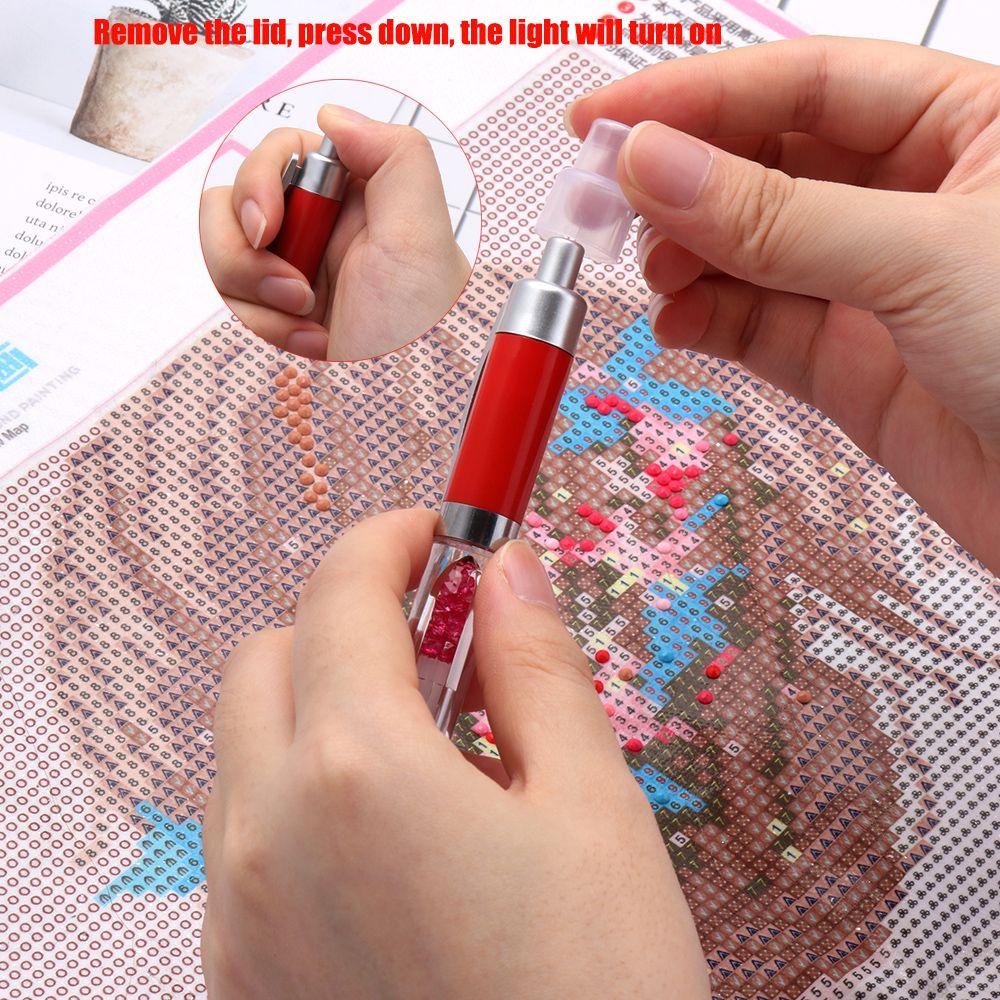 Cheap 5D Diamond Painting Lighting Pen Diamond Painting Tools Lighting