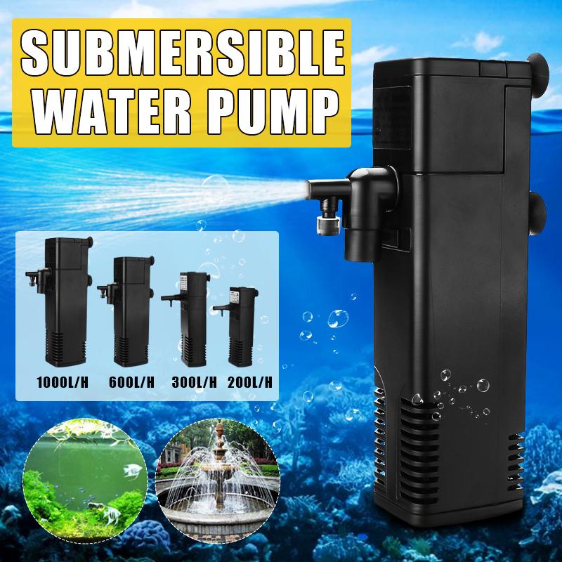Buy 2001500L/H Submersible Aquarium Fountain Water Pump Fish Tank
