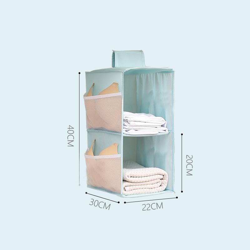 Cheap 2/3/4 Layers Portable Closet Organizer Hanging Storage Bag Clothes Holder Durable Storage