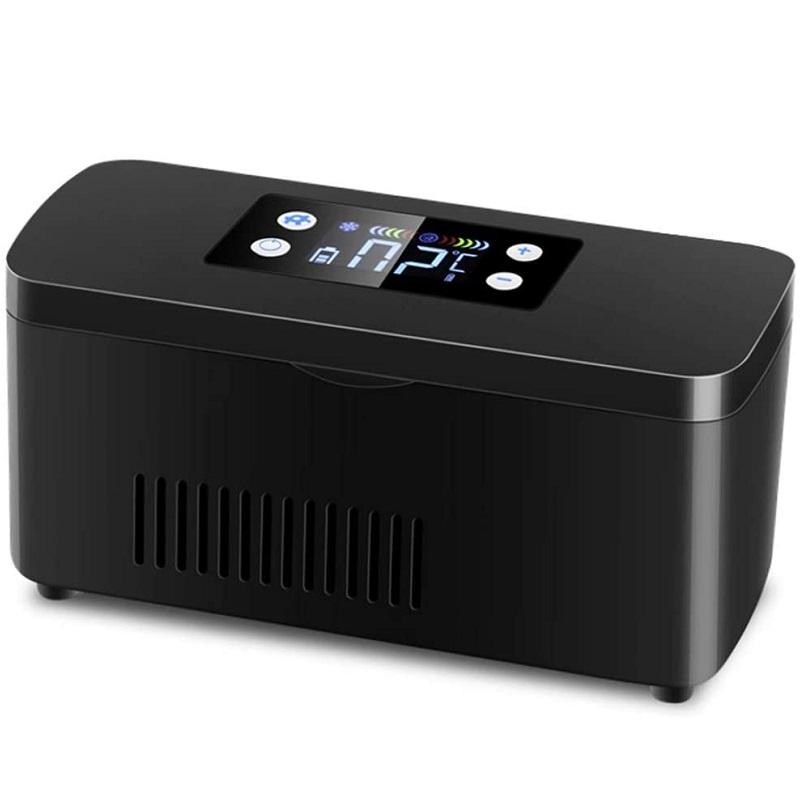 Portable MiniFridge Small Household Refrigerator Insulin Cooler Travel