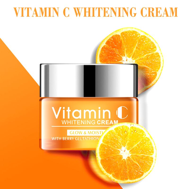 Buy 50g Vitamin C Day Creams Fine Lines Lightening Skin Brightens And