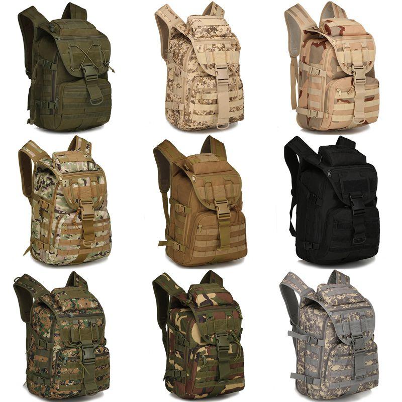 Buy Tactical 40l Outdoor Backpack Military Hiking Camping Trekking