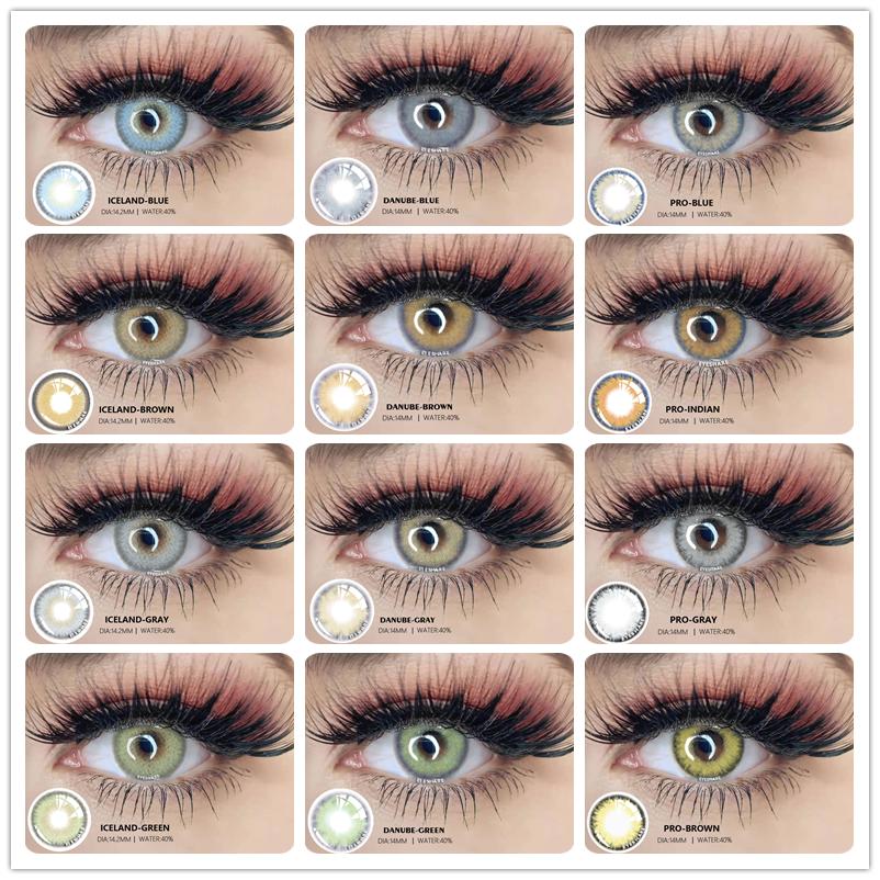 Different Colored Eyes Contacts