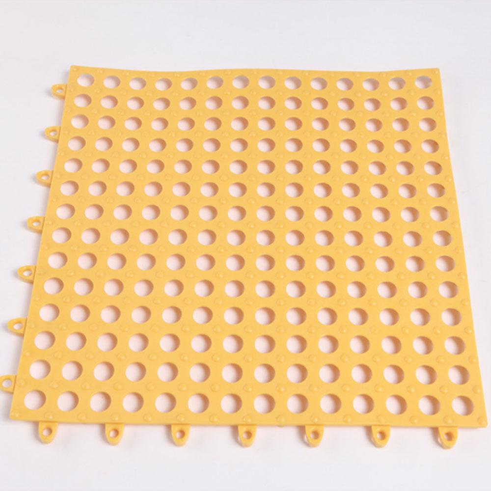 Buy Green Bathroom Floor MATS with Holes, Hydrophobic and Nonslip