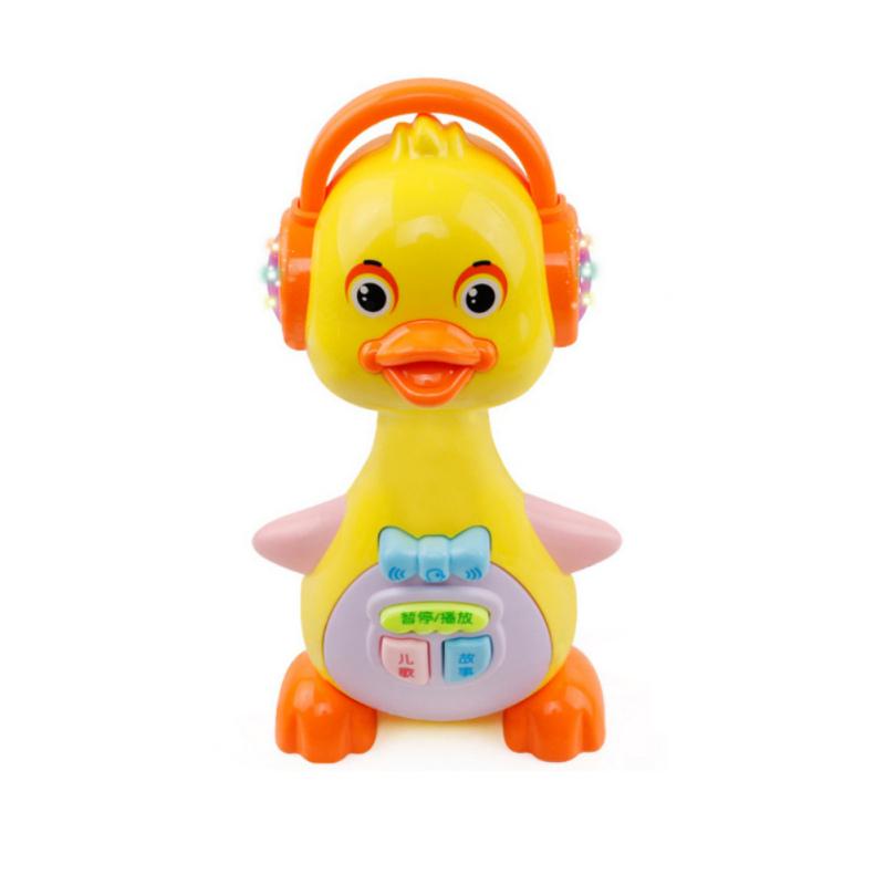 Cheap Musical Toys Duck Lights Action Kids Music Toys With Sound for