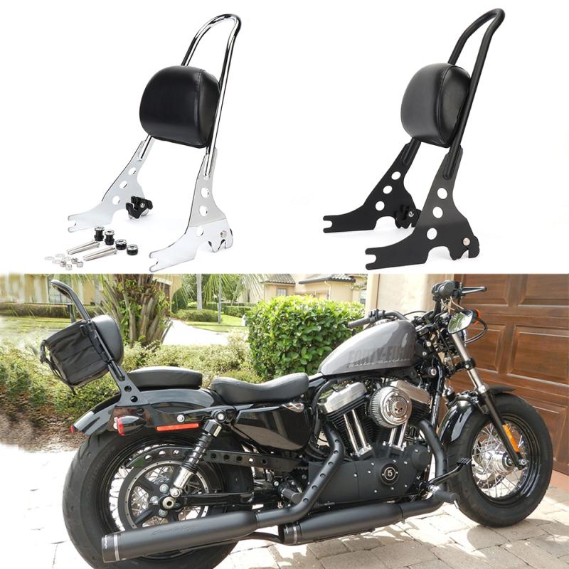 Cheap Hot Sale! Motorcycle Passenger Backrest Sissy Bar Cushion Pad for