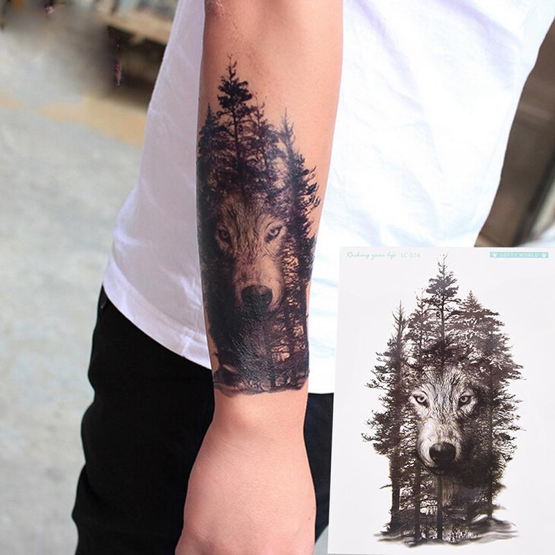 Buy Timber Wolf Animal Large Diy Temporary Tattoo Sticker Waterproof Temporary Fake Tattoo Sticker At Affordable Prices — Free Shipping, Real Reviews With Photos — Joom 800_x_800_jpg