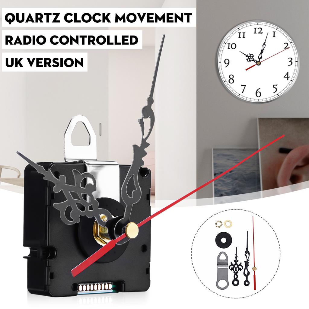 Buy Atomic Radio Controlled Silent Clock Movement Mechanism For UK MSF