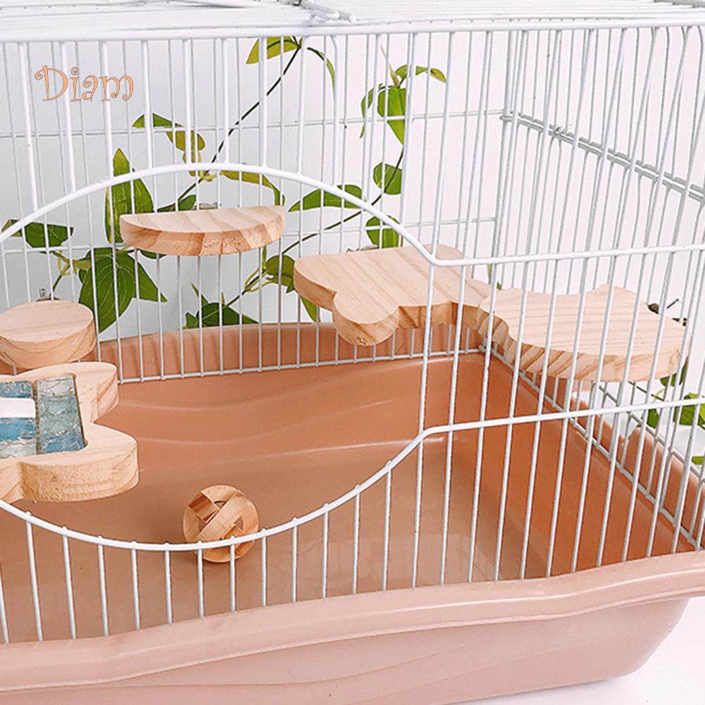 Buy SLP PET GOODs Squirrel Wooden Pedal Hamster Cage Nest Board Rabbit