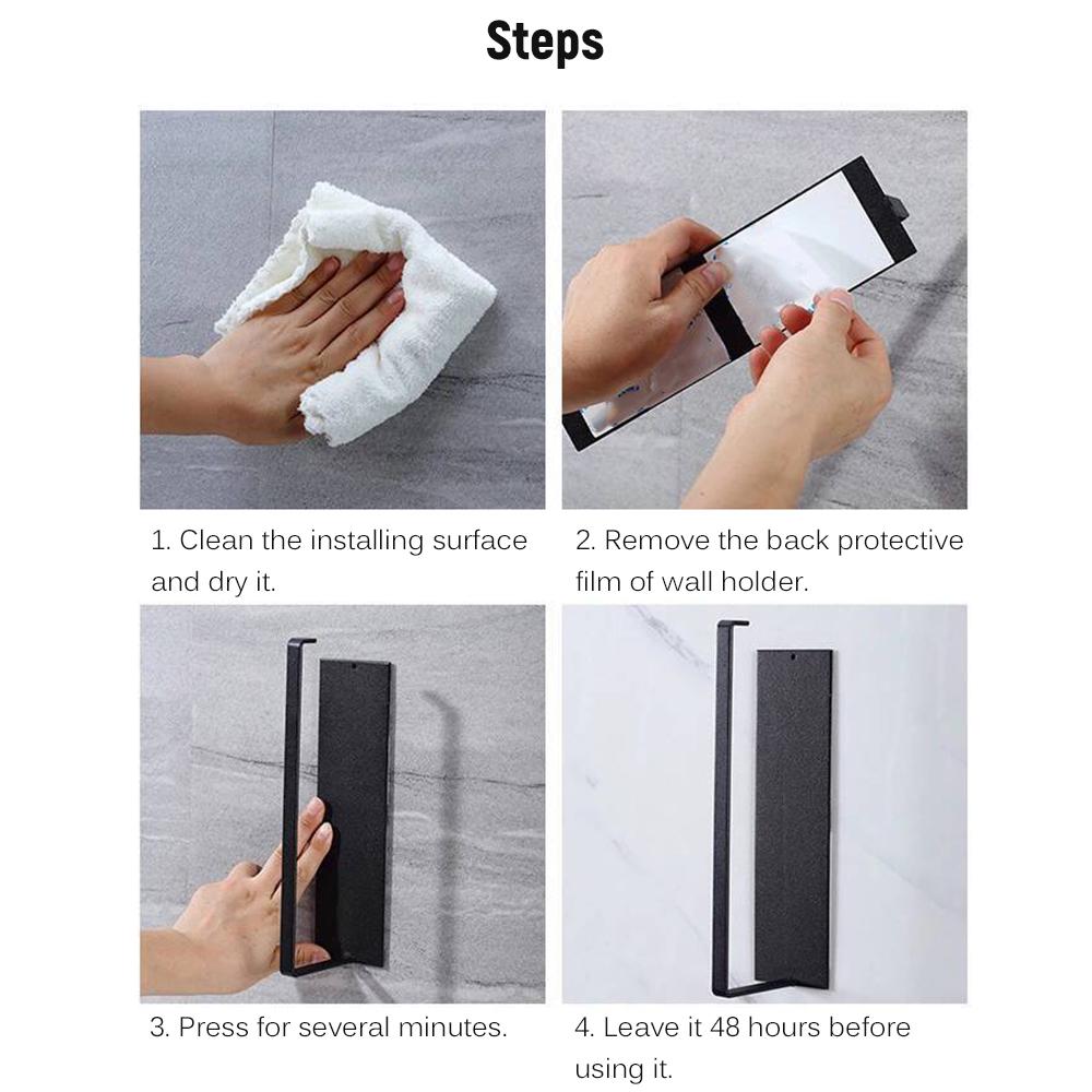 Kitchen & Dining Wall Mounted Iron Paper Towel Hanger Paper Towel Holder Kitchen Décor