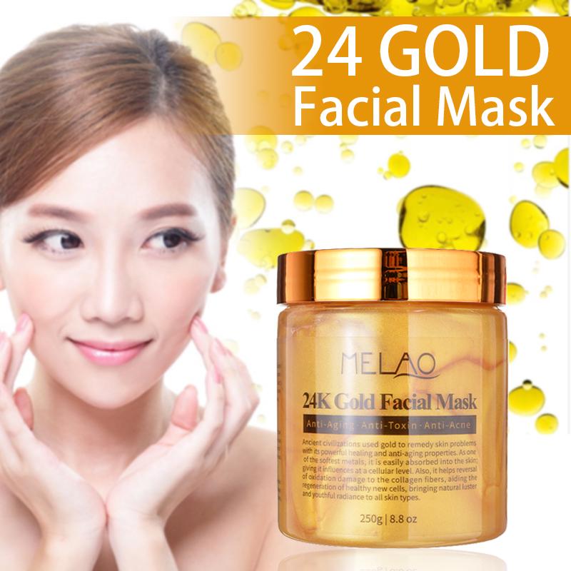 Buy Collagen AntiWrinkle Face Mask with 24K Gold 250g at affordable prices — free shipping