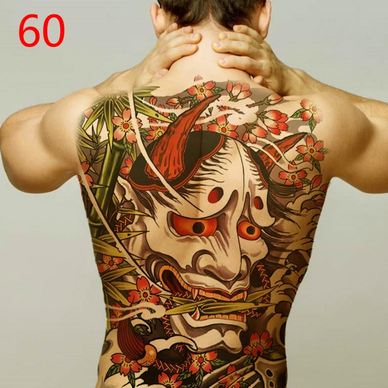 Compre 40Pattern Waterproof Full Back Tattoo Sticker Death Ancient China Characters Dragon Fake Tattoo Barato — Frete Grátis, Avaliações Reais Com Fotos — Joom 800_x_800_jpg