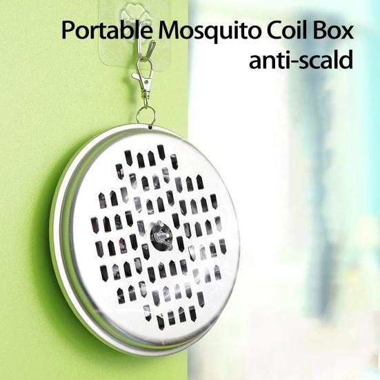 Cheap Mosquito Coil Tray Hangable Antimosquito Fine Mesh Useful