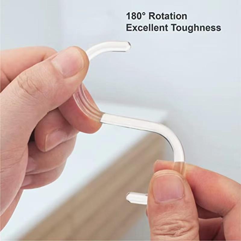 Buy 24PCS Plastic Shower Curtain Ring Hook Shower Curtain Hook Shower