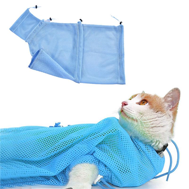 Buy Cat Grooming Bathing Bag No Scratching Biting Restraint for Bathing