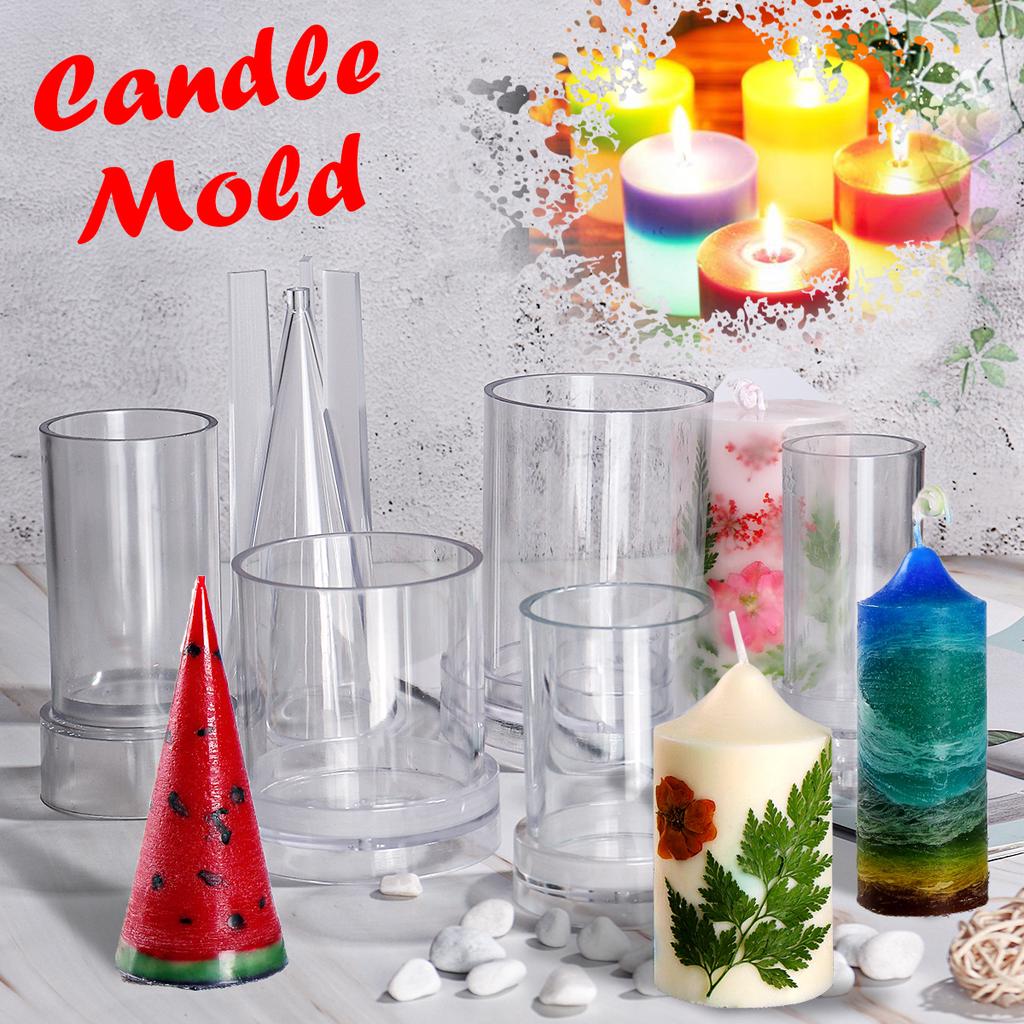 Buy DIY Candle Molds Candle Making Mould Handmade Soap Molds Clay Craft