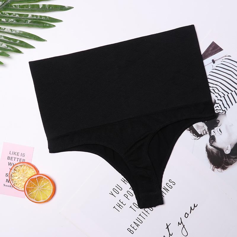 Buy Women's Waist Body Shaper Thong High Waist Slim Fit Seamless Panties Threaded Cotton