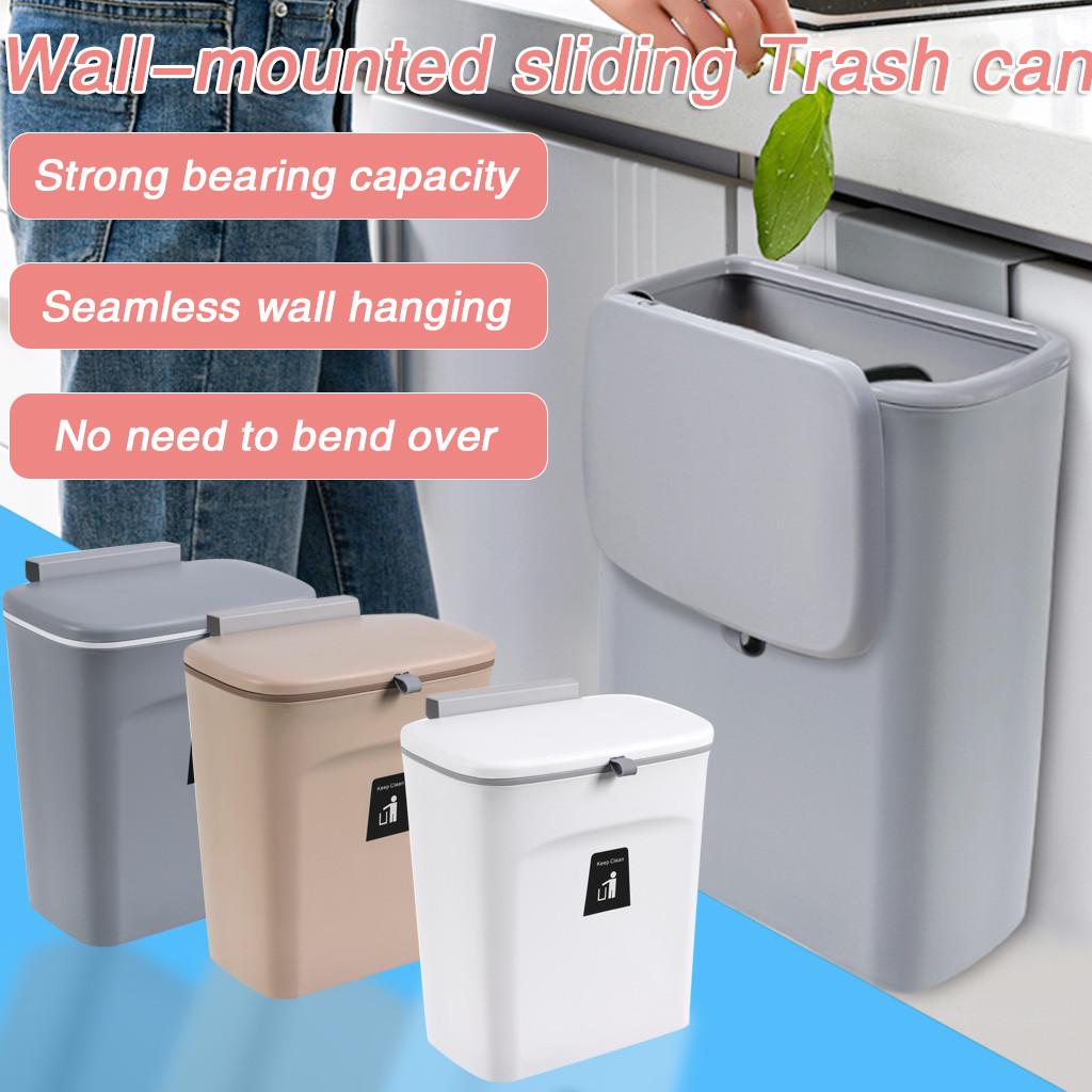 Living Kitchen Door Sorting Trash Waste Bin Hanging Garbage
