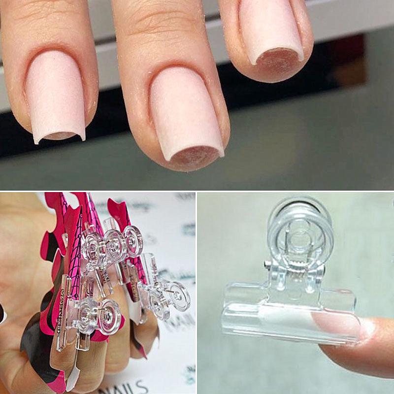 Buy 24 Pcs C Curve Nail Pinching Clips Multi Function Tool Nail Art