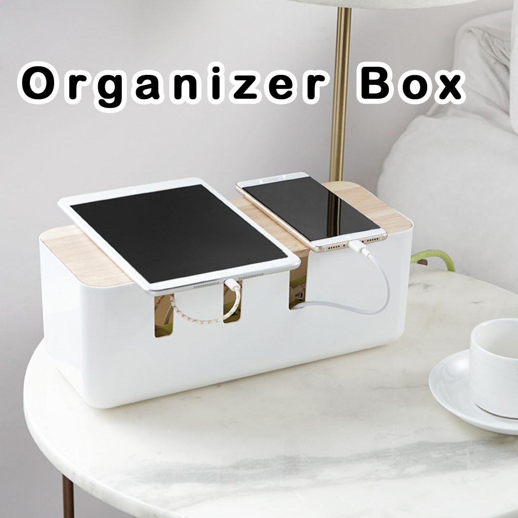 Buy Large White Cable Organizer Box Cable Box Cable Organizer Cable Box