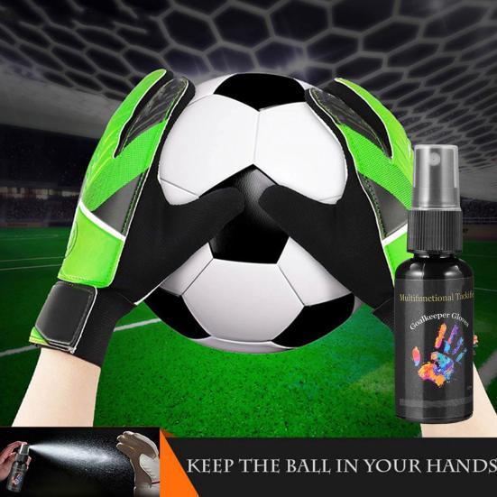 Cheap 30ML Goalkeeper Glove Tackifier Sticky Glue Spray Lightweight Portable Soccer Goalkeeper