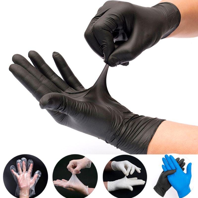 Buy Disposable Nitrile Gloves PowderFree Protective Glove Dishwashing