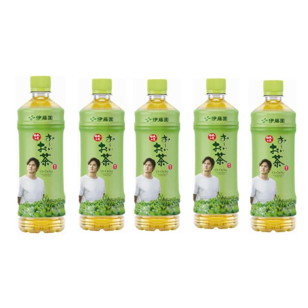 Buy Oi Ocha 600ml Set of 5 Shohei Otani Player Limited Package Made of