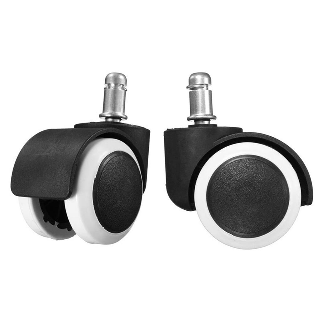 Buy 5x Office Home Chair Caster Wheel Swivel Rubber Wooden Floor