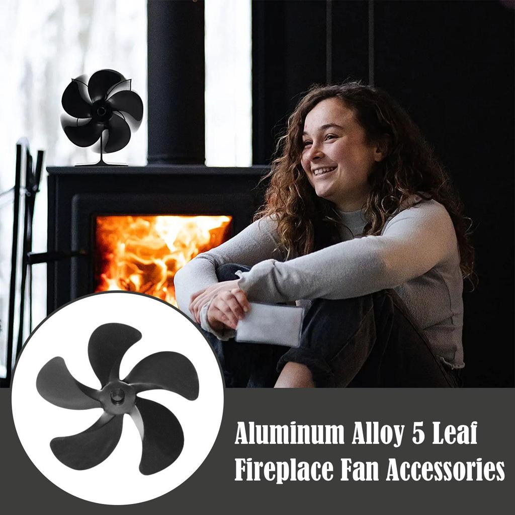 Buy Heat Powered Stove Fan Parts For Wood Log Burner Fireplace Fan