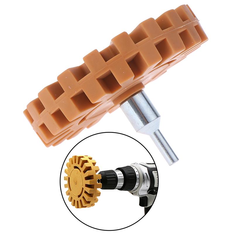 Buy Rubber Eraser Wheel For Remove Car Glue Adhesive Sticker Auto Repair Paint Tool at