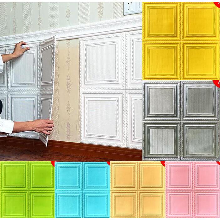 Buy 3D Waterproof PVC Selfadhesive Wall Stickers Kitchen Bathroom