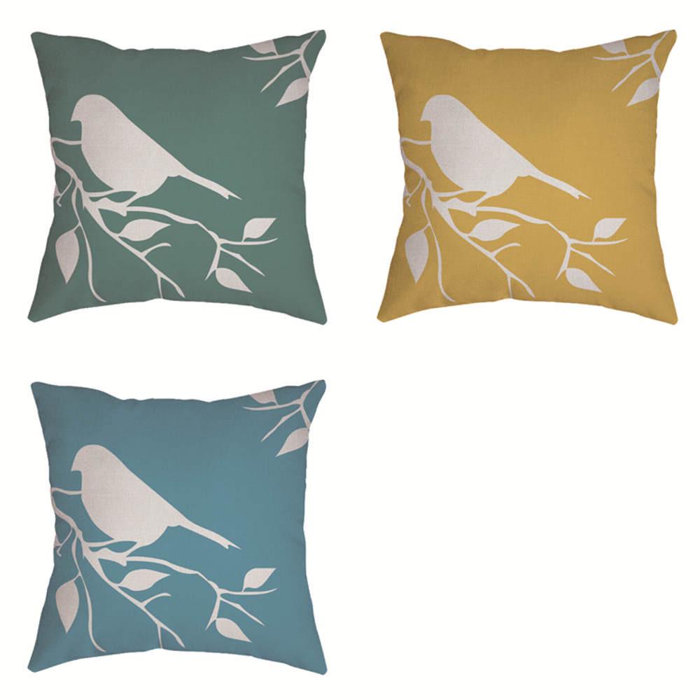 Buy Cotton Linen Pillow Case Sofa Waist Throw Cushion Cover Home Decor
