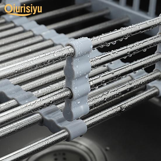 Buy Adjustable Versatile Stainless Steel Antirust Drain Rack at