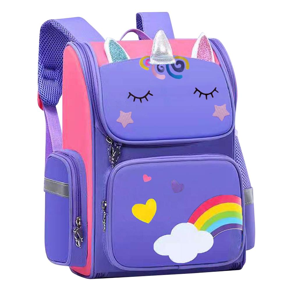 Cheap Children Cute Unicorn Pattern Backpack Shoulder Strap with