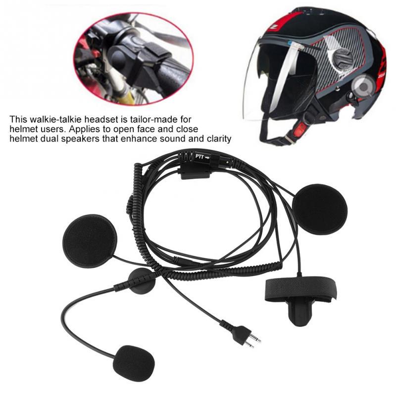 Buy Motorcycle Helmet Walkie Talkie Bluetooth Headset with Microphone