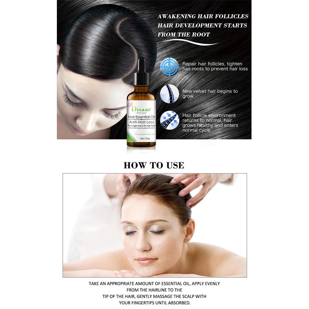 Buy DISAAR Hair Essential Oil Growth Essence Anti Loss Natural Extract