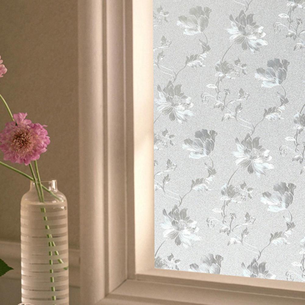 Buy Self Adhesive PVC Decorative Film Window Sticker Frosted Privacy