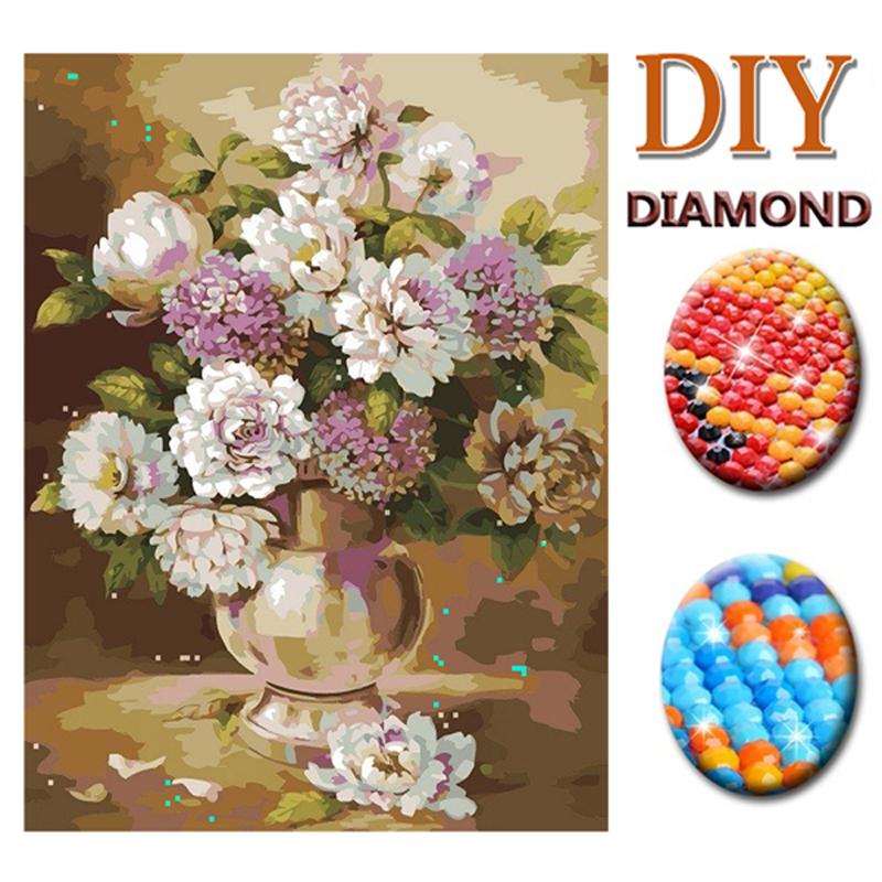 Neue Ankunft Diamant Malerei Blumen Kreuzstich Diamant Stickerei Komplette Kit Volle Runde Bohrer Mosaik Dekorationen Nach Hause Gunstig Kaufen Preis Kostenloser Versand Echte Bewertungen Mit Fotos Joom
