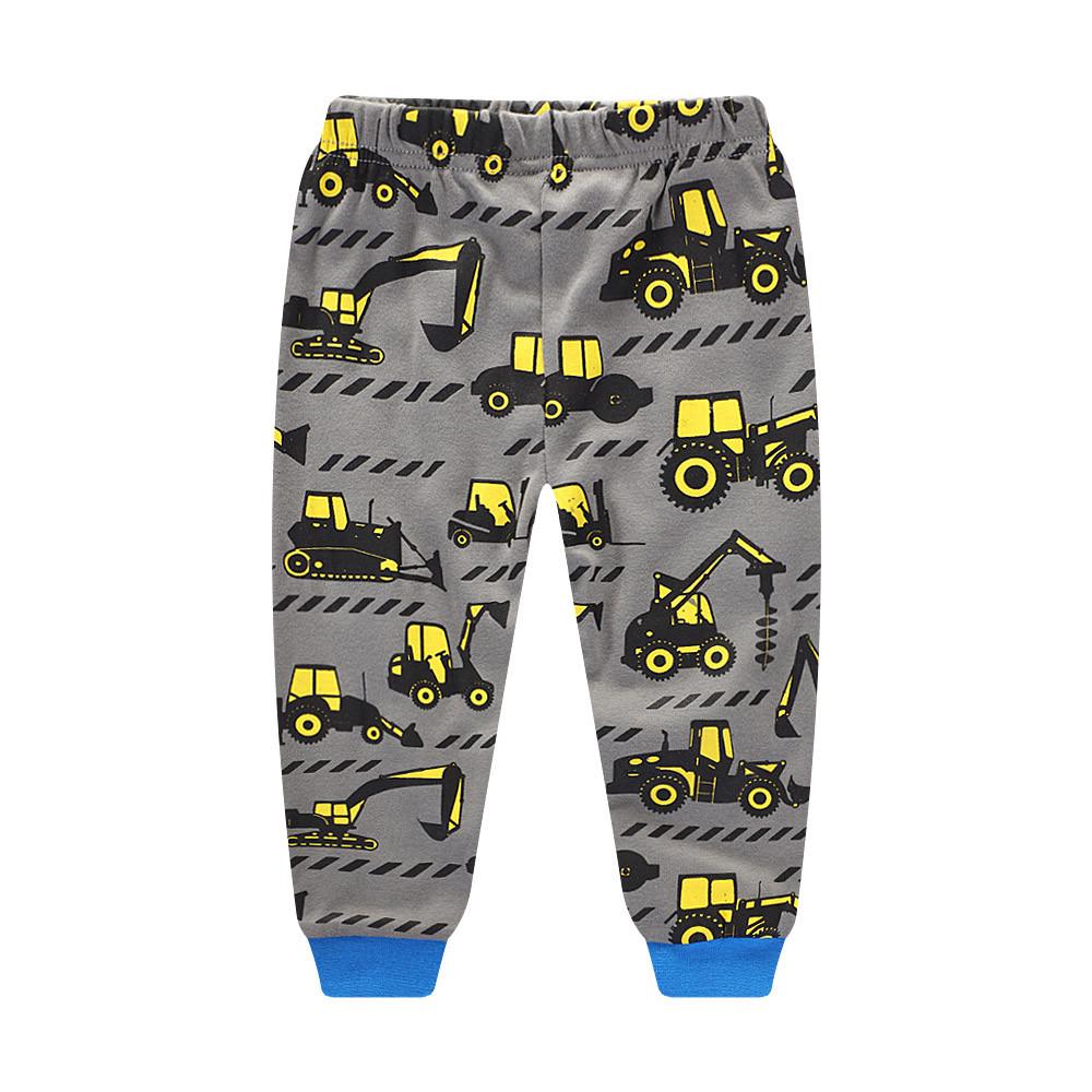 Buy Kids Infant Baby Boys Tractors Print Cartoon Tops+Pants Outfits