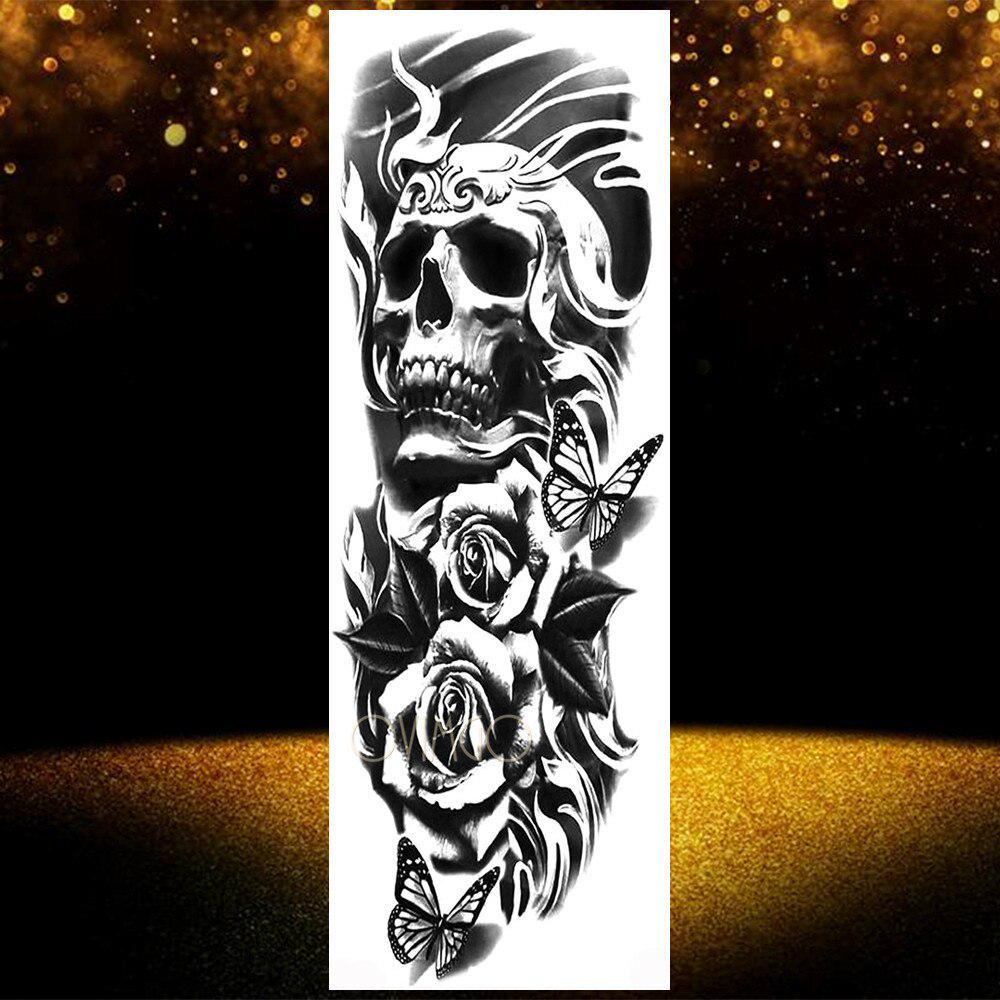 Koupit Full Arm Black Knight Temporary Tattoos Sticker For Men Women Fake Rose Sleeve Tattoos Pirate Decor Za Dobrou Cenu — Doprava Zdarma, Skutečné Recenze S Fotkami — Joom 1000_x_1000_jpg