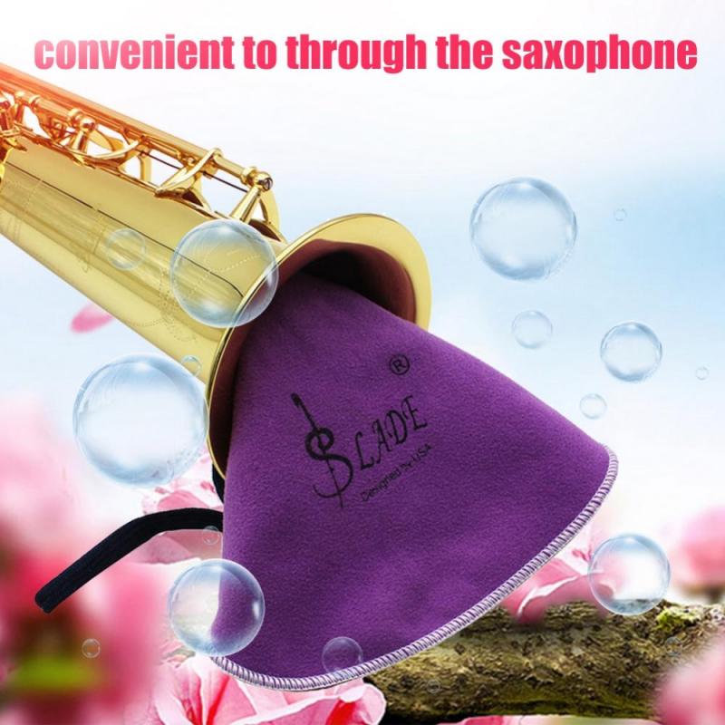 Buy LADE Durable Saxophone Sax Cleaning Cloth Tool for Tube Inside Clean at affordable